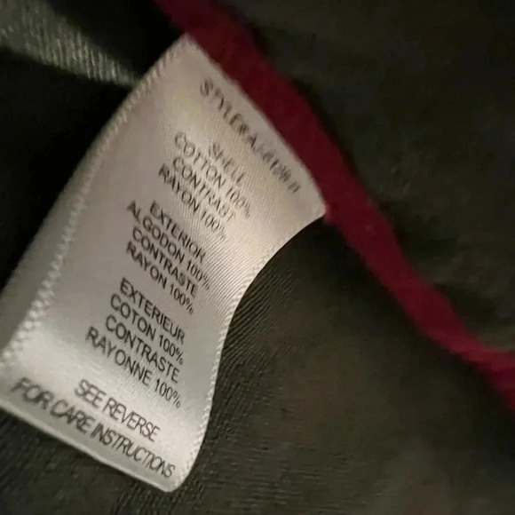 Aryn K. Sampson Jacket Olive Green moto military cargo jacket with black studs - Picture 4 of 6